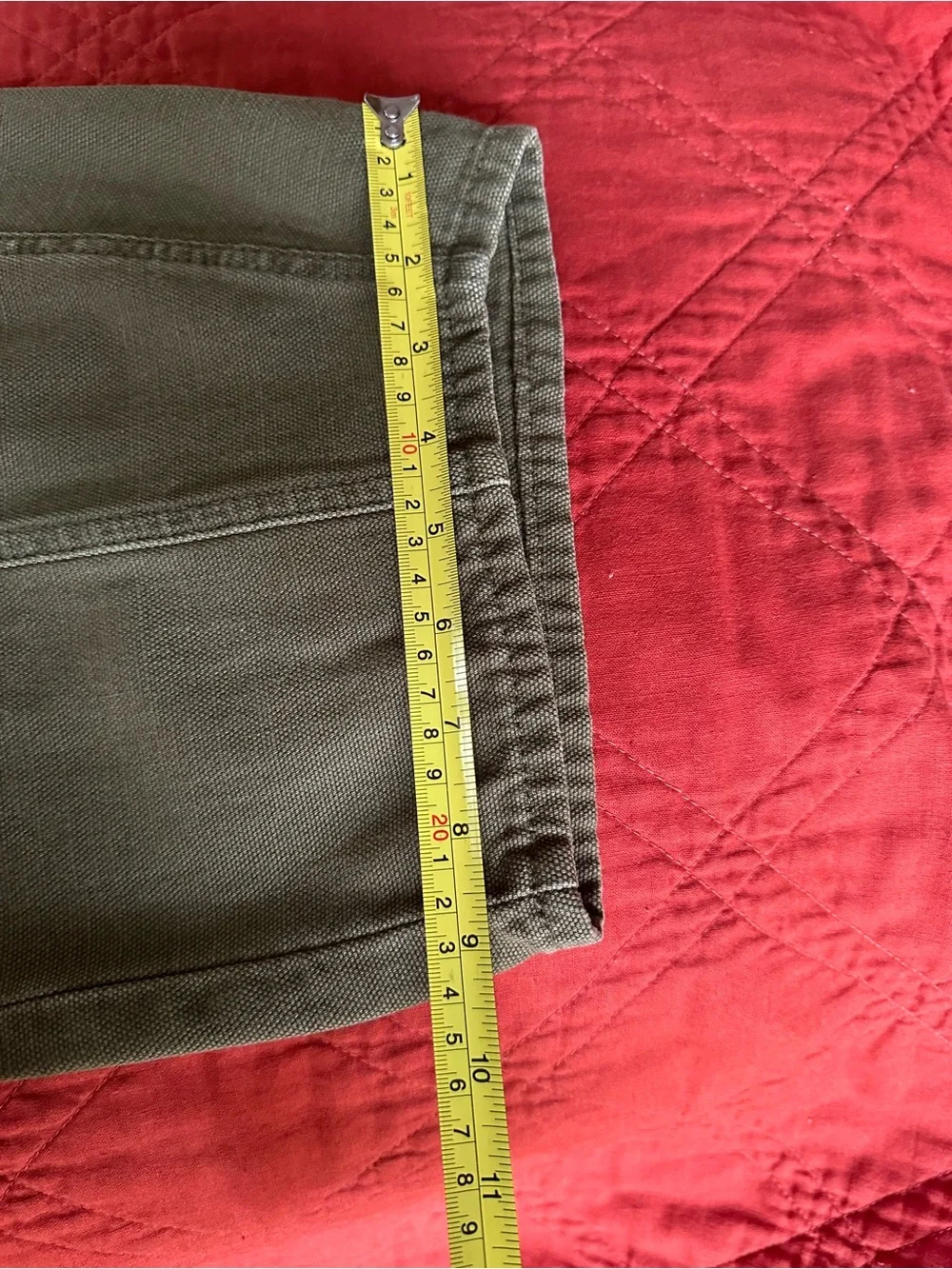 Universal Thread Olive Green Utility High-Waist Barrel Pants - Picture 7 of 12